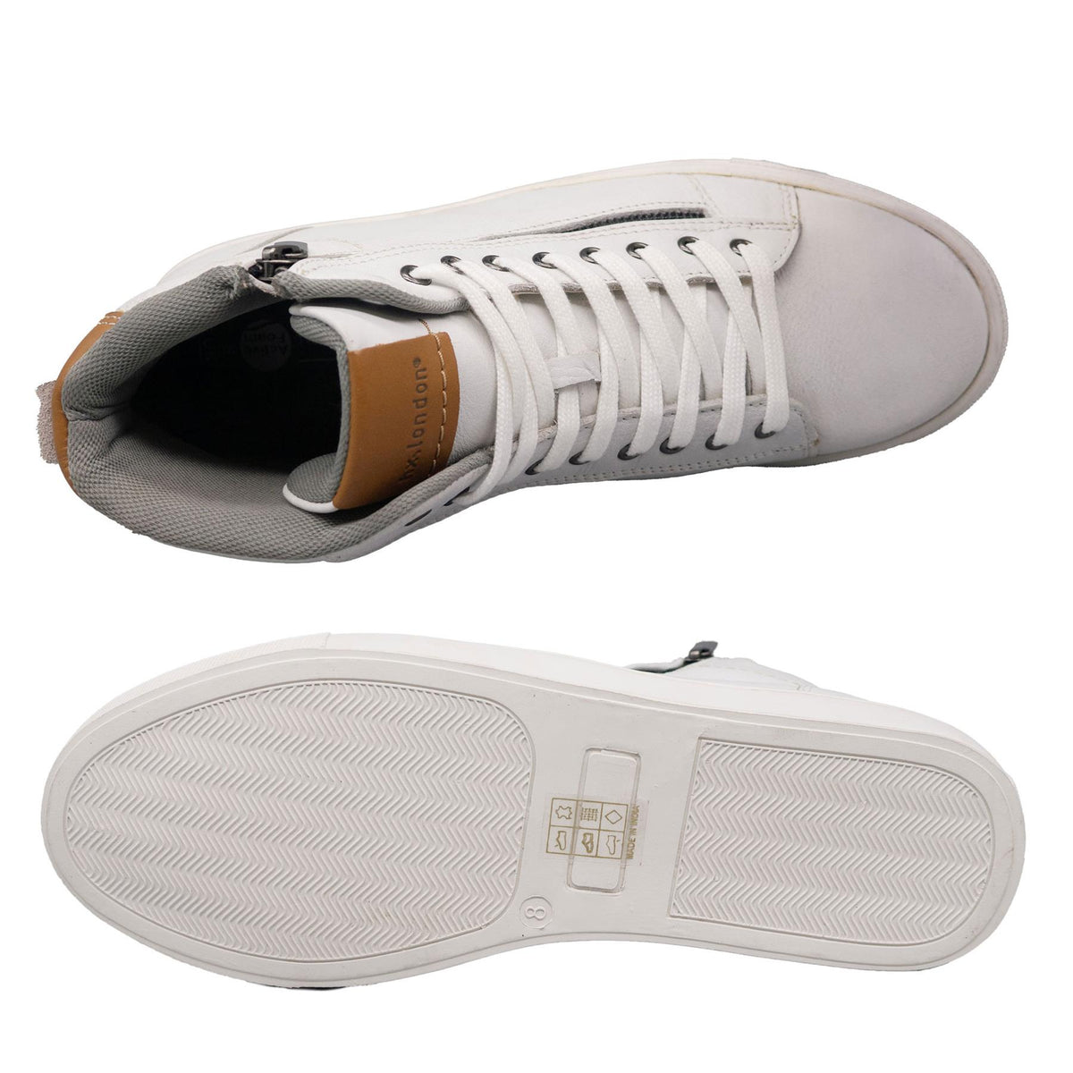 Ilford High Leather Top Trainers