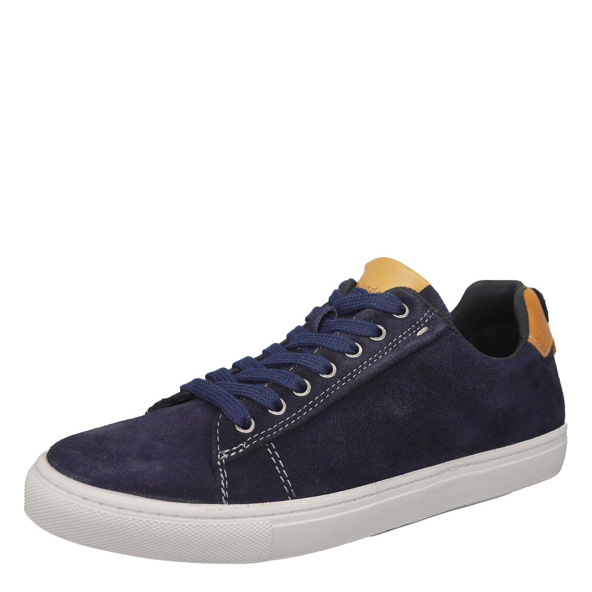 Romford Suede Smart Lace Up Trainers