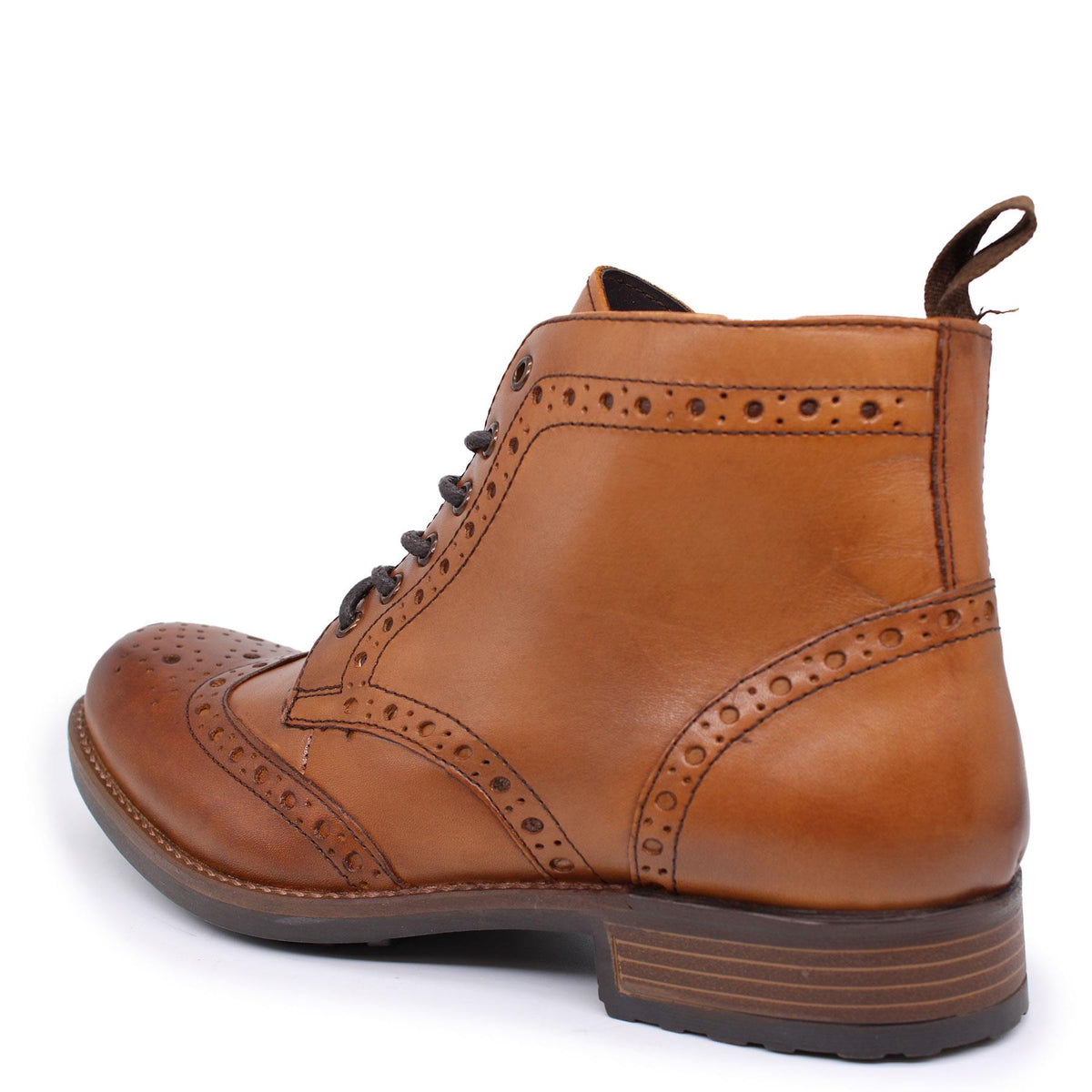 Kingston Brogue Lace Up Boots