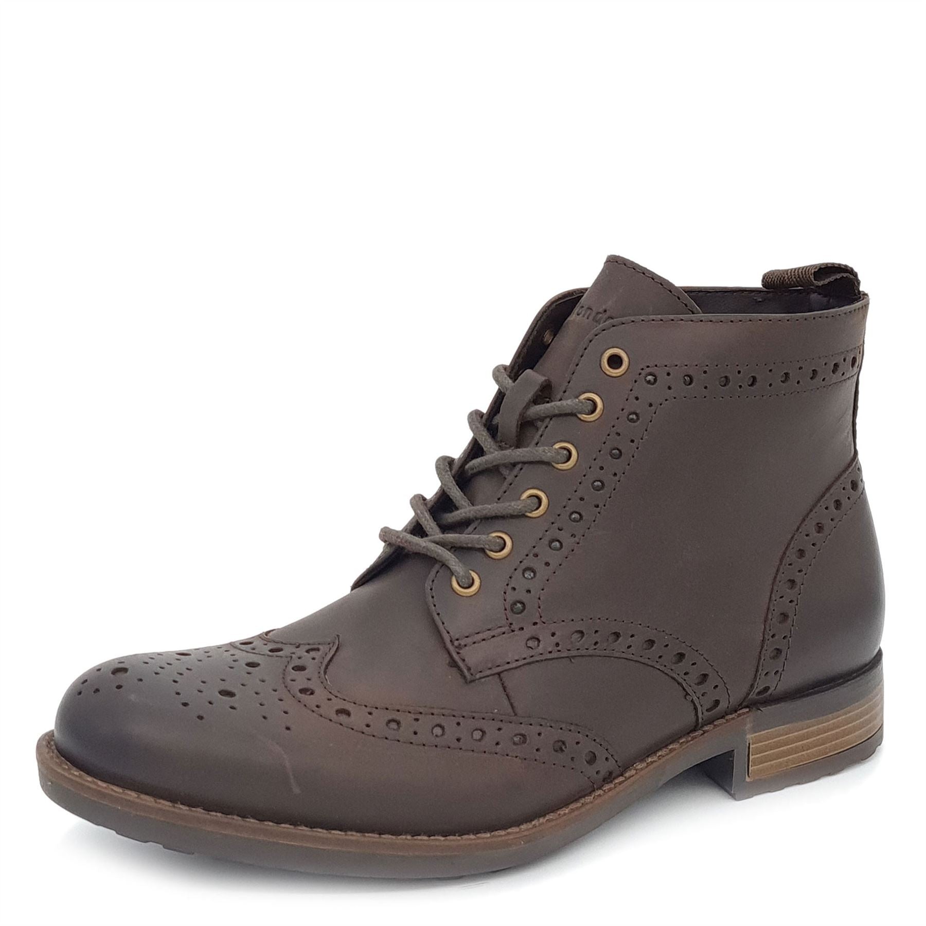 Mens barbour deals brogue boots